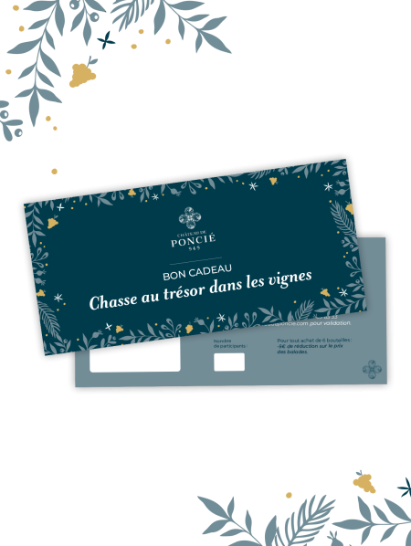 Bon cadeau - Chasse au trésor