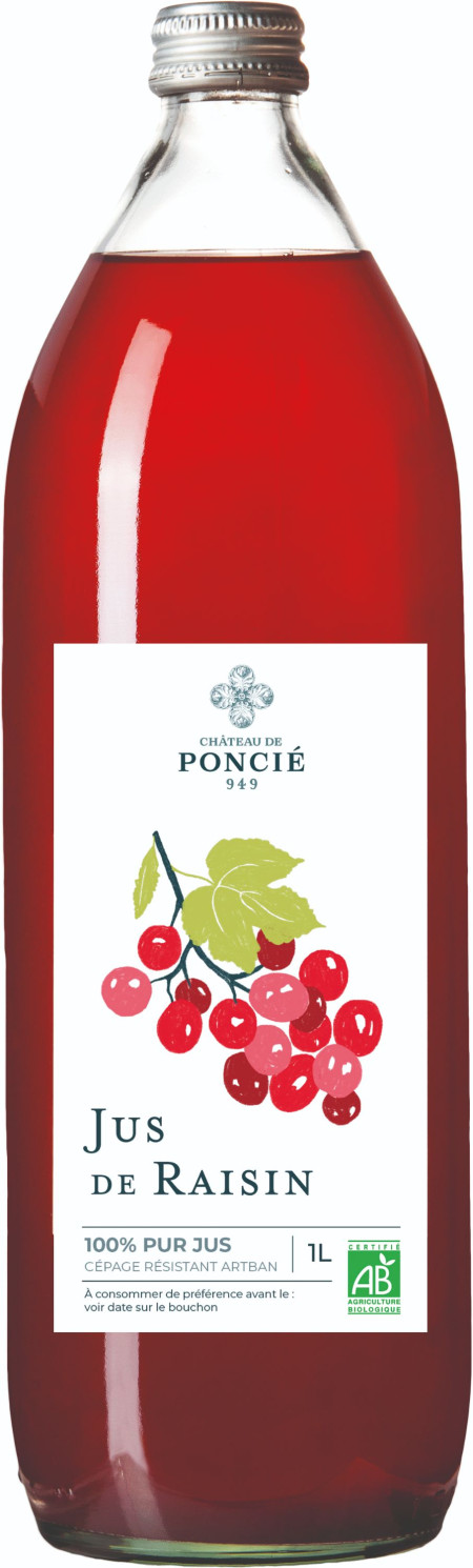 Organice grape juice