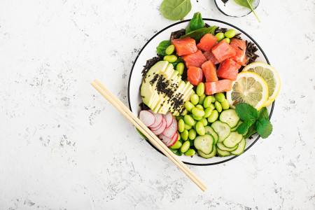 The Poké bowl straight from Hawaii