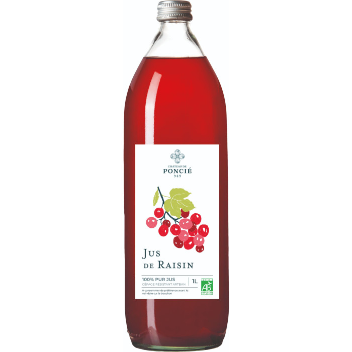 Organice grape juice